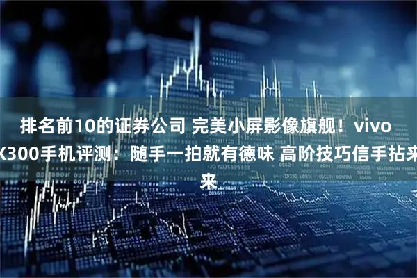 排名前10的证券公司 完美小屏影像旗舰！vivo X300手机评测：随手一拍就有德味 高阶技巧信手拈来