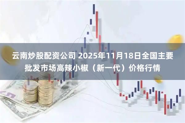 云南炒股配资公司 2025年11月18日全国主要批发市场高辣小椒（新一代）价格行情